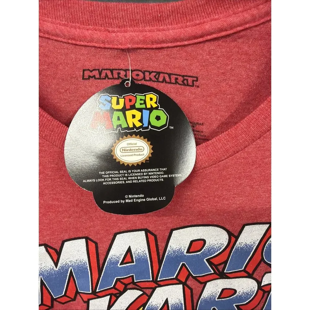 Mario Bros. Mario Kart Red Men 2XL